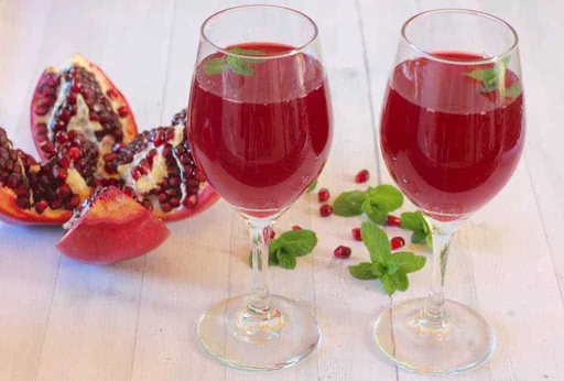 Homemade Pomegranate juice