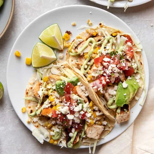 Blackened Chicken Tacos