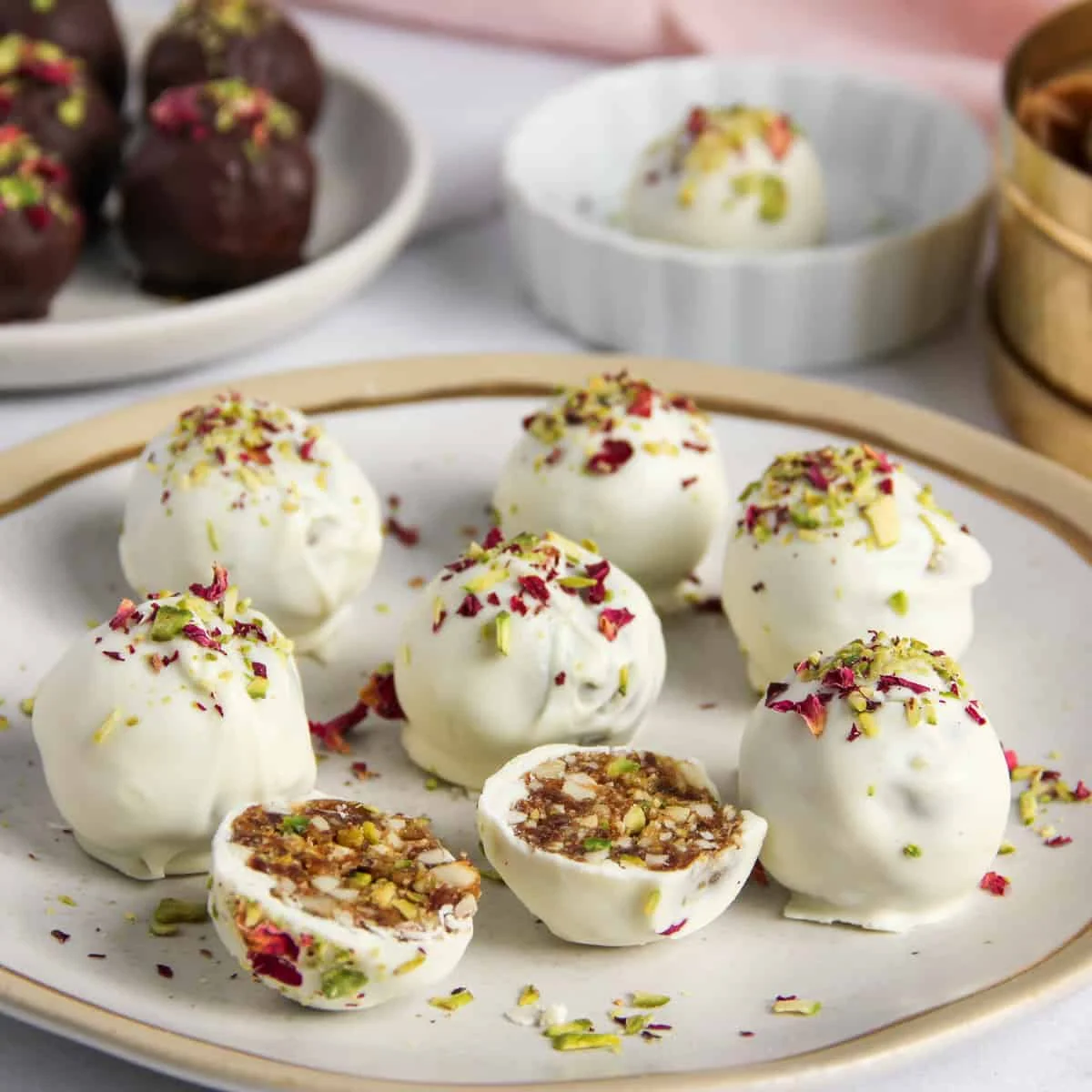 Date and Nut Truffles