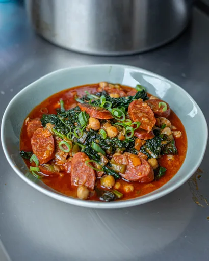 Chorizo and Chickpea Stew