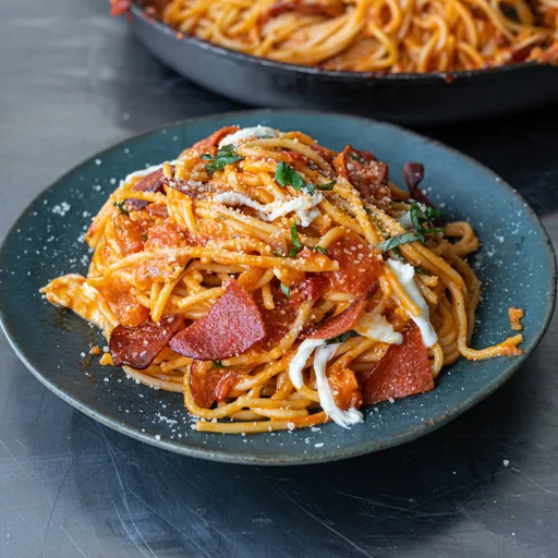 Pepperoni Pizza Pasta