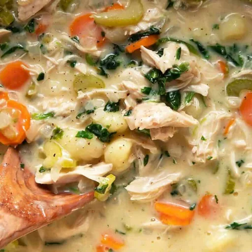 Creamy Chicken Gnocchi Soup