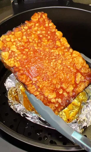 Panceta de cerdo crujiente (en freidora de aire o al horno)