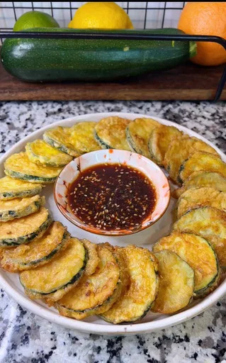 Pan Fried Zucchini (HOBAK JEON)
