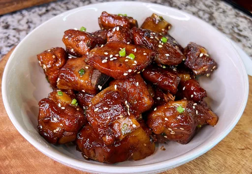 Costillas agridulces