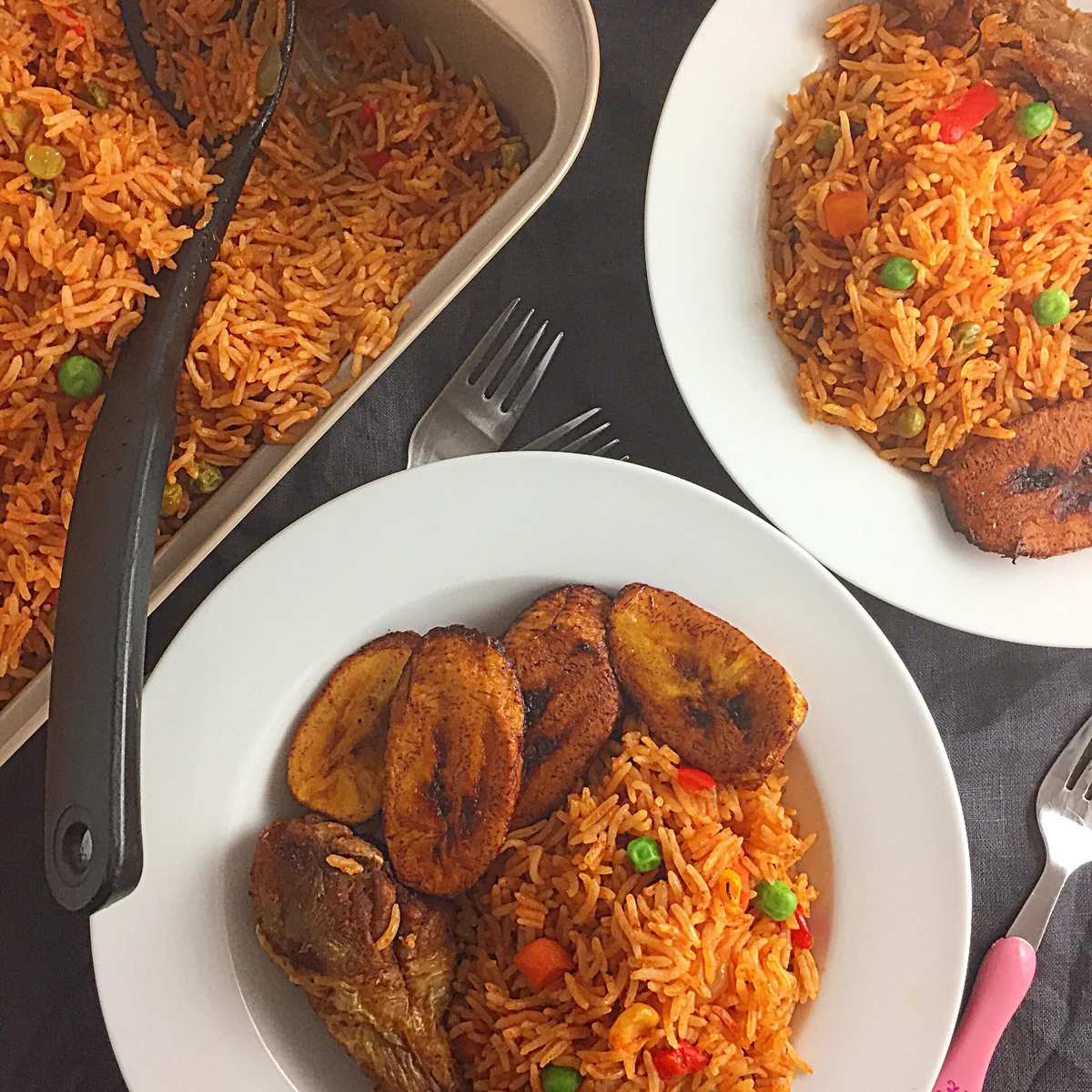 Mixed Veggies Jollof Rice