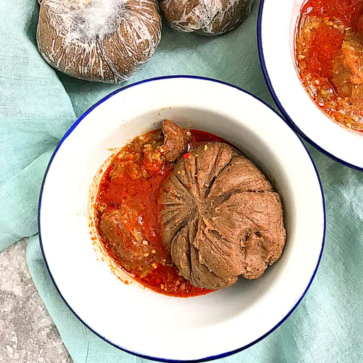 How to make Amala in the microwave (Microwave Amala)