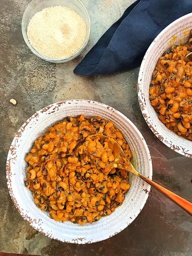 Black eyed peas porridge