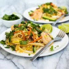 Shrimp Stir Fry with Pasta