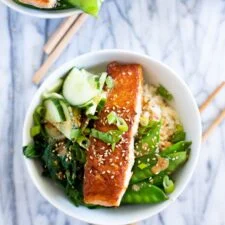 Salmon Rice Bowl Recipe