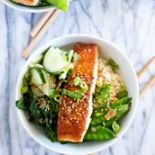 Salmon Rice Bowl Recipe