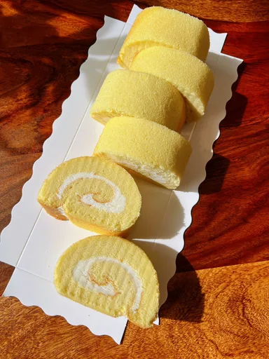Japanese Roll Cake - Basic Chiffon Sheet Cake Recipe