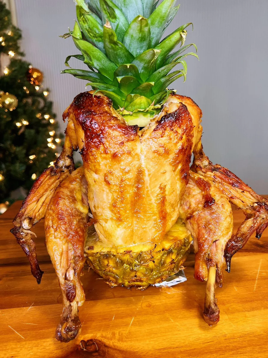 Pineapple Roasted Chicken - Juicy & Tender Recipe