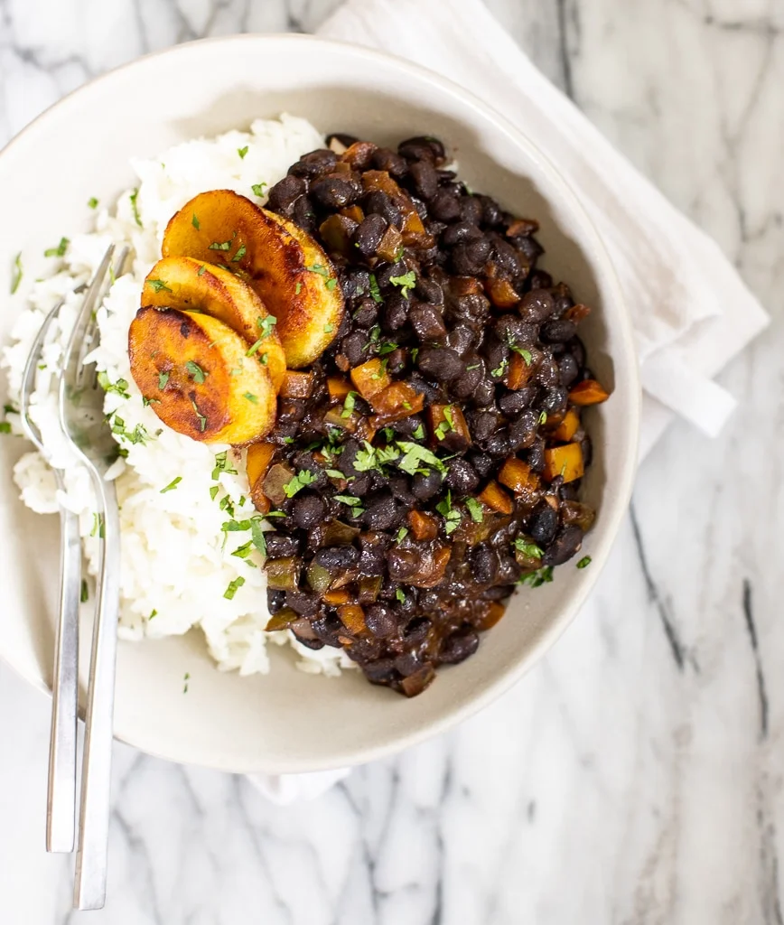 Cuban Black Beans and Rice