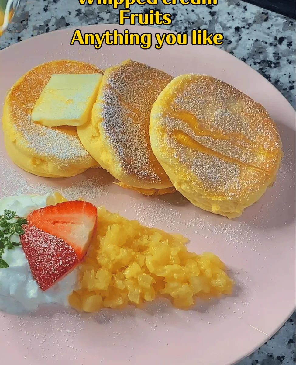 Japanese Soufflé Pancakes