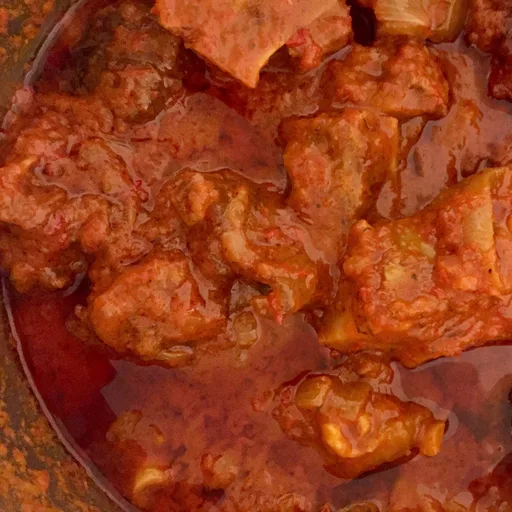 Nigerian Roasted Peppers Oxtail stew