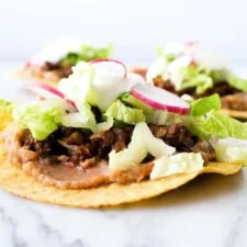 Beef Tostada Recipe