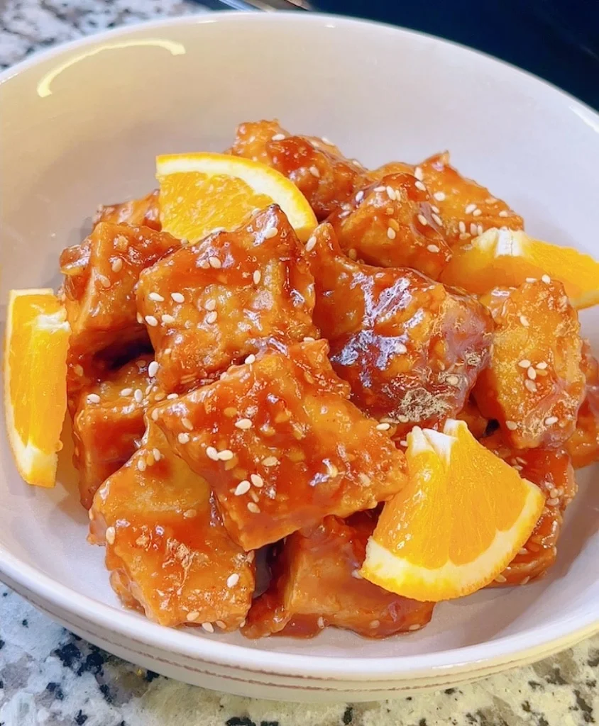 Orange Tofu (Vegan Orange Chicken)
