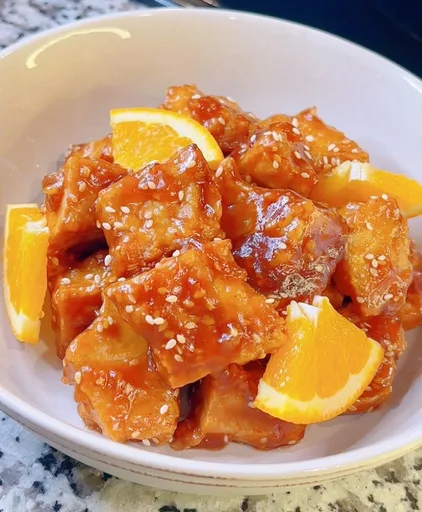 Orange Tofu (Vegan Orange Chicken)