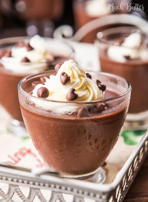 Silky Milky Chocolate Pudding