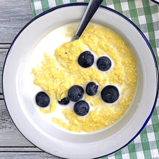 Gachas de Avena Saludables con Cúrcuma