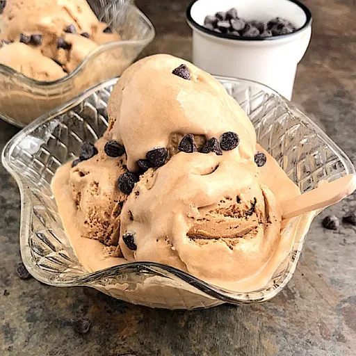 Helado de café (Helado de café Dalgona)