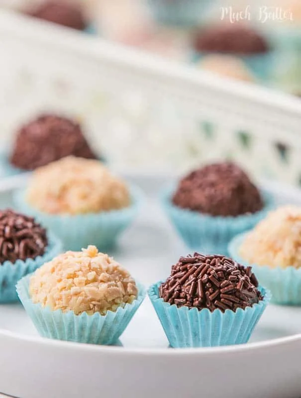 Almond and Chocolate Brigadeiro