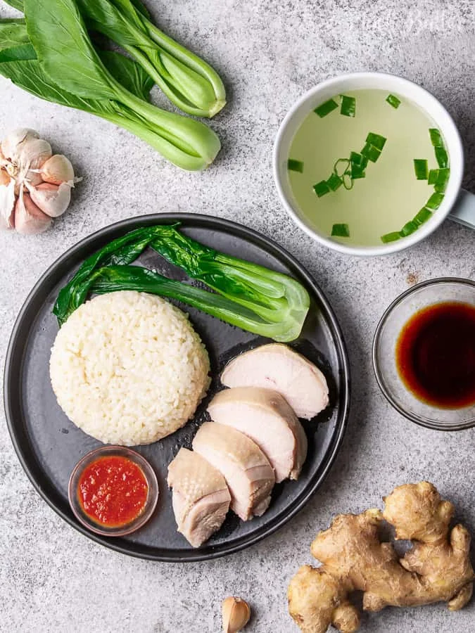 Hainanese Chicken Rice