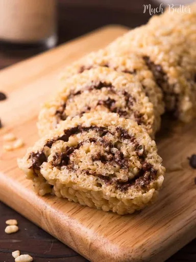 Rice Crispy Chocolate Rolls