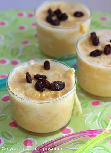 Receta de Postre de Natas (Pudin de Leche al Estilo Colombiano)