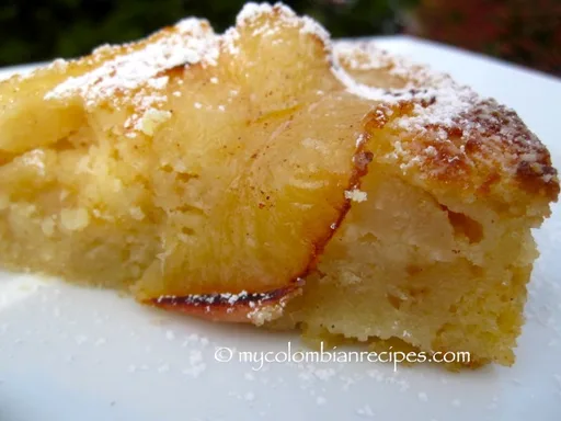 Receta de pastel de manzana al estilo colombiano