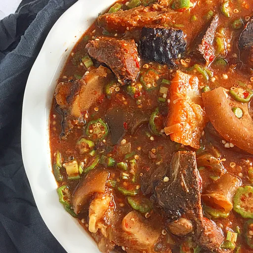 Easy Nigerian Okro Soup
