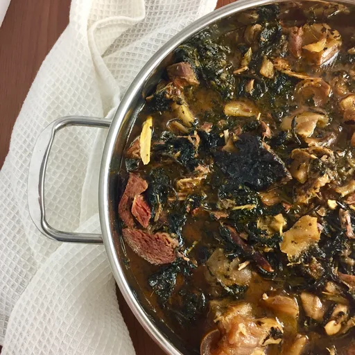 Delicious Bitterleaf Soup ( Ofe Onuegbu)