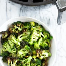 Receta de brócoli en freidora de aire
