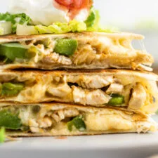 Receta de Quesadilla de Pollo Fajita