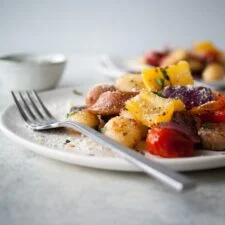 Easy Healthy Baked Gnocchi Sheet Pan Dinner Recipe