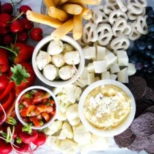 Red, White and Blue Cheese Board