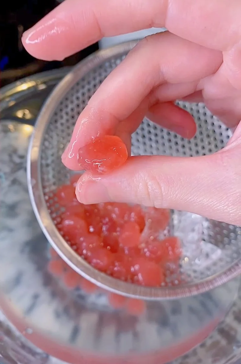 Strawberry Boba Recipe (Tapioca Pearls)