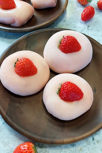 Mochi de Fresa