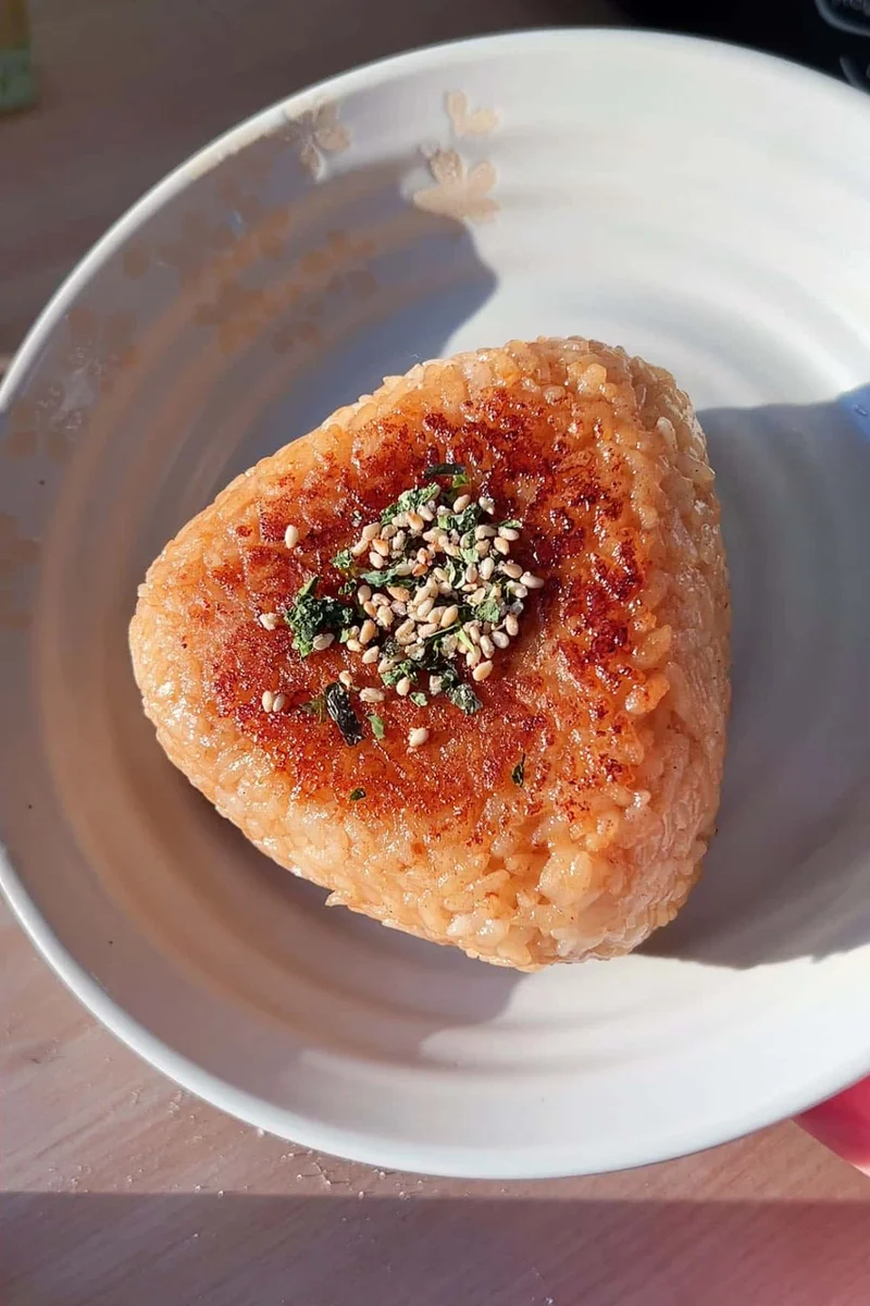 Yaki Onigiri (with spam & cheese filling)