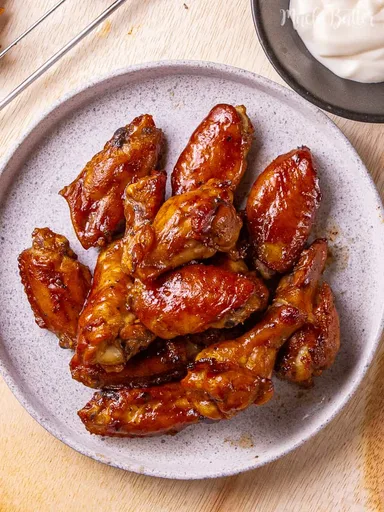 Alitas de pollo a la barbacoa al horno