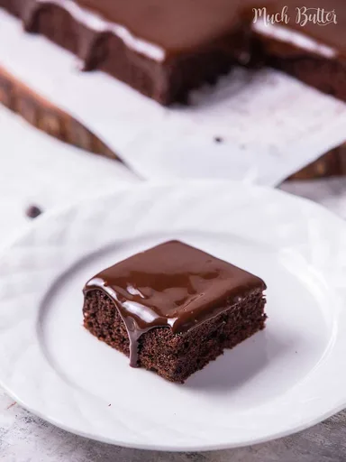 Pastel de chocolate fácil con ganache
