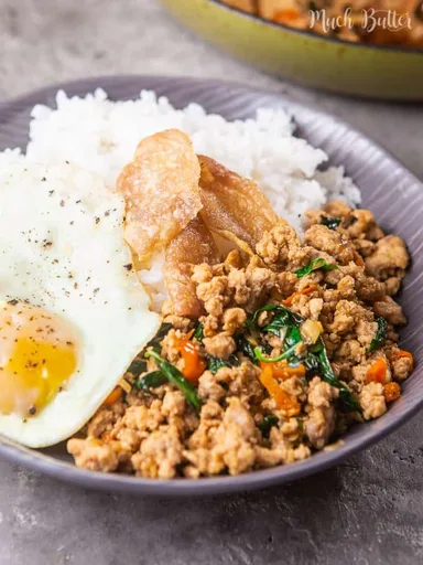 Pollo Picante Tailandés a la Albahaca