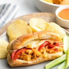 Buffalo Chicken Cheesesteak Recipe