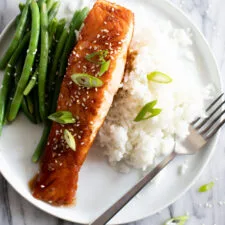 Teriyaki Glazed Salmon Recipe