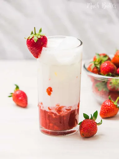 Korean Strawberry Milk