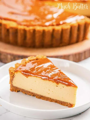 Tarta de queso Biscoff