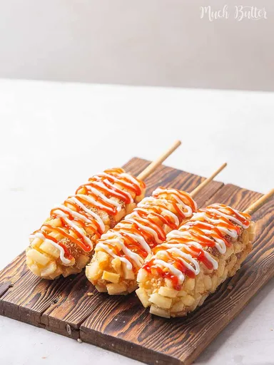 Perro caliente coreano
