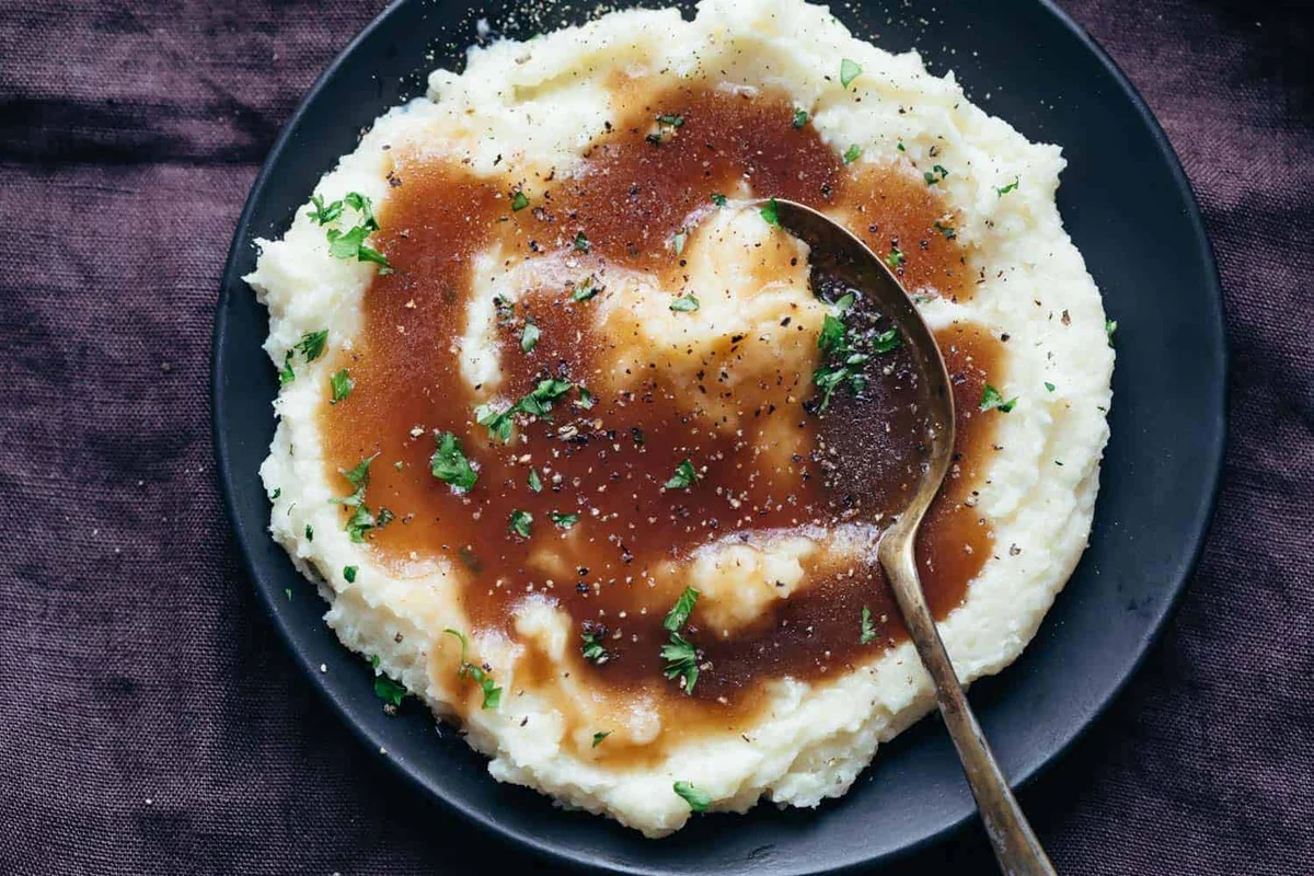 Vegetarian Gravy with Mushrooms