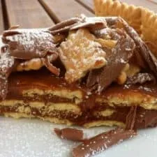 La tarta de chocolate y galleta más fácil (Mosaiko Tourta)
